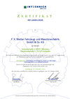 Environmental Management System according to ISO 14001:2015 (German)