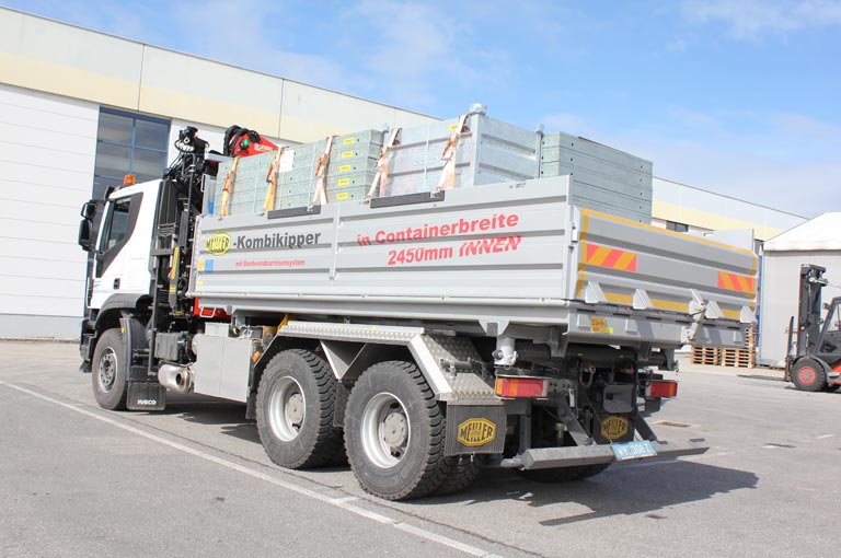 Baumeisterkipper Zurrsysteme