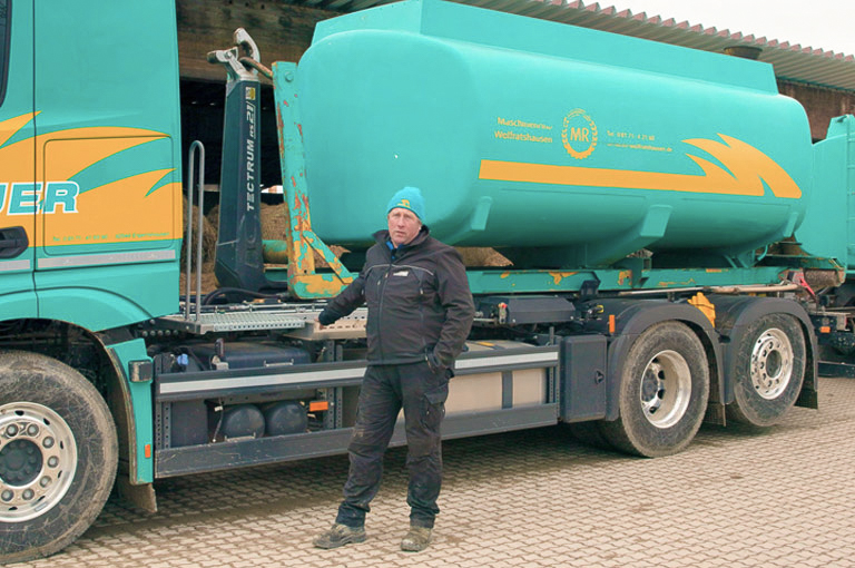 TECTRUM Abrollkipper in der Landwirtschaft