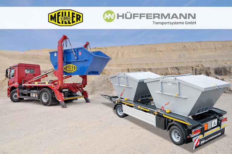 MEILLER kooperiert mit Hüffermann Transportsysteme