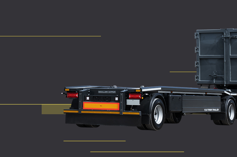 TECTRUM TRAILER - Behältertransportanhänger