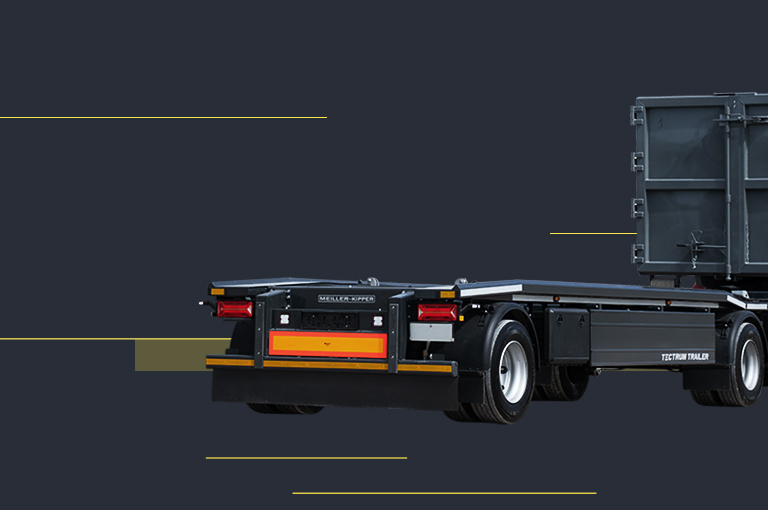 TECTRUM TRAILER - Behältertransportanhänger