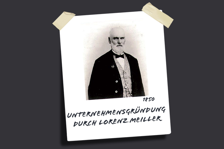 Gründung MEILLER 1850