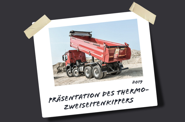 219: Präsentation des Thermo-Zweiseitenkippers