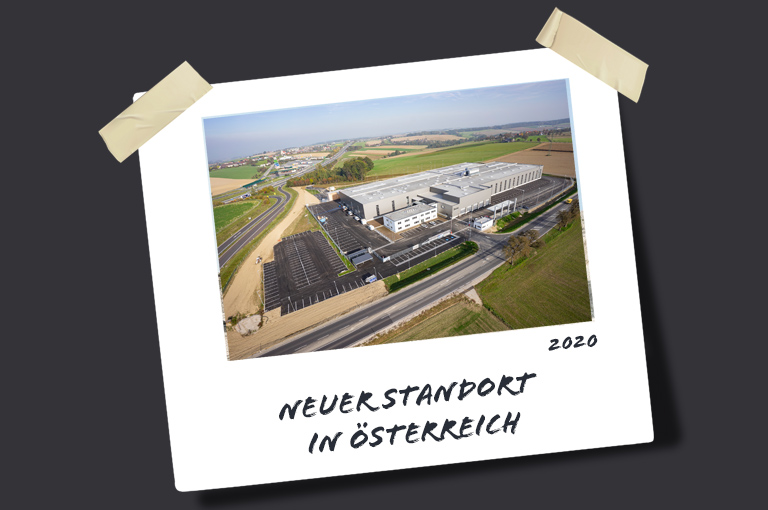 2020: Neuer Standort Österreich
