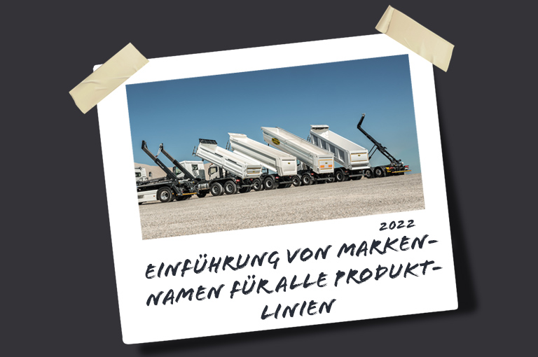2022: Einführung von Markennamen für alle Produktlinien