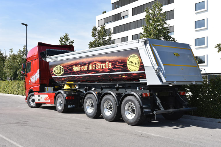 Kippsattel MHPS 44.3 auf DAF MEILLER Kippsattel MHPS 44.3 auf DAF
