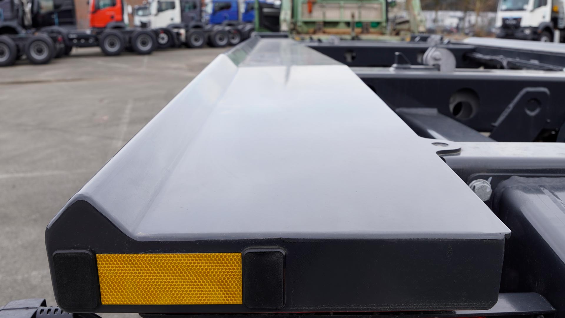 Trichterförmige Rollenführung