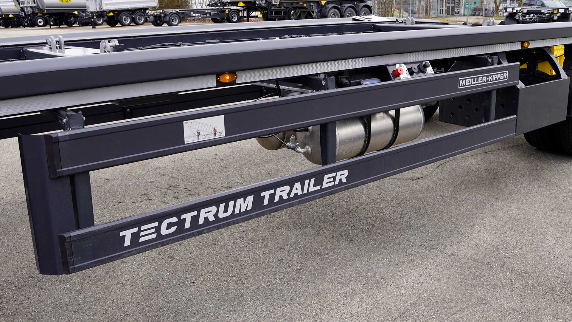 Seitliche Schutzeinrichtung, klappbar