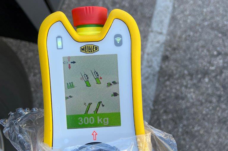 Integriertes Wiegesystem auf i.s.a.r.-control