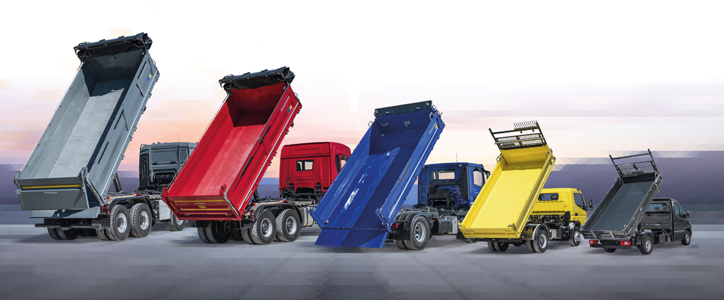 TRIGENIUS Three-way tipper all models