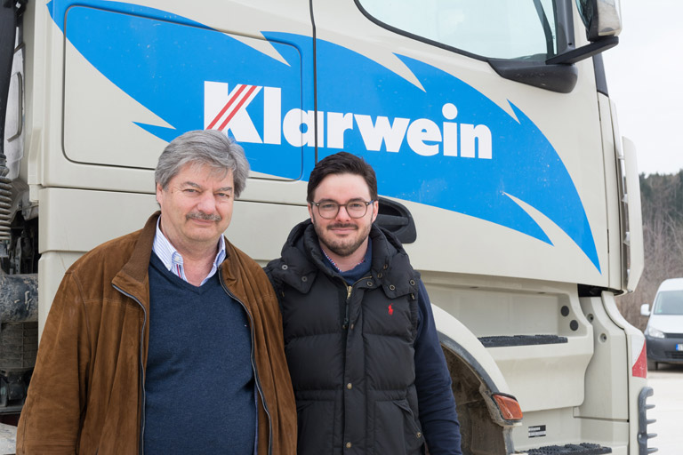 Karl-Heinz und Andreas Klarwein