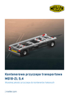 Prospekt Kontenerowa przyczepa transportowa