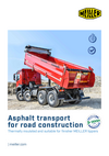 Brochure Asphalt transport for road construction