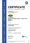 Quality Management System according to ISO 9001