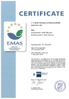Environmental Management System according to EN ISO 14001:2009