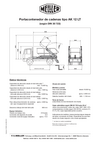 Hoja de datos portacontenedor de cadenas AK12-LT