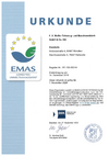 EMAS geprüftes Umweltmanagement nach EN ISO 14001:2009
